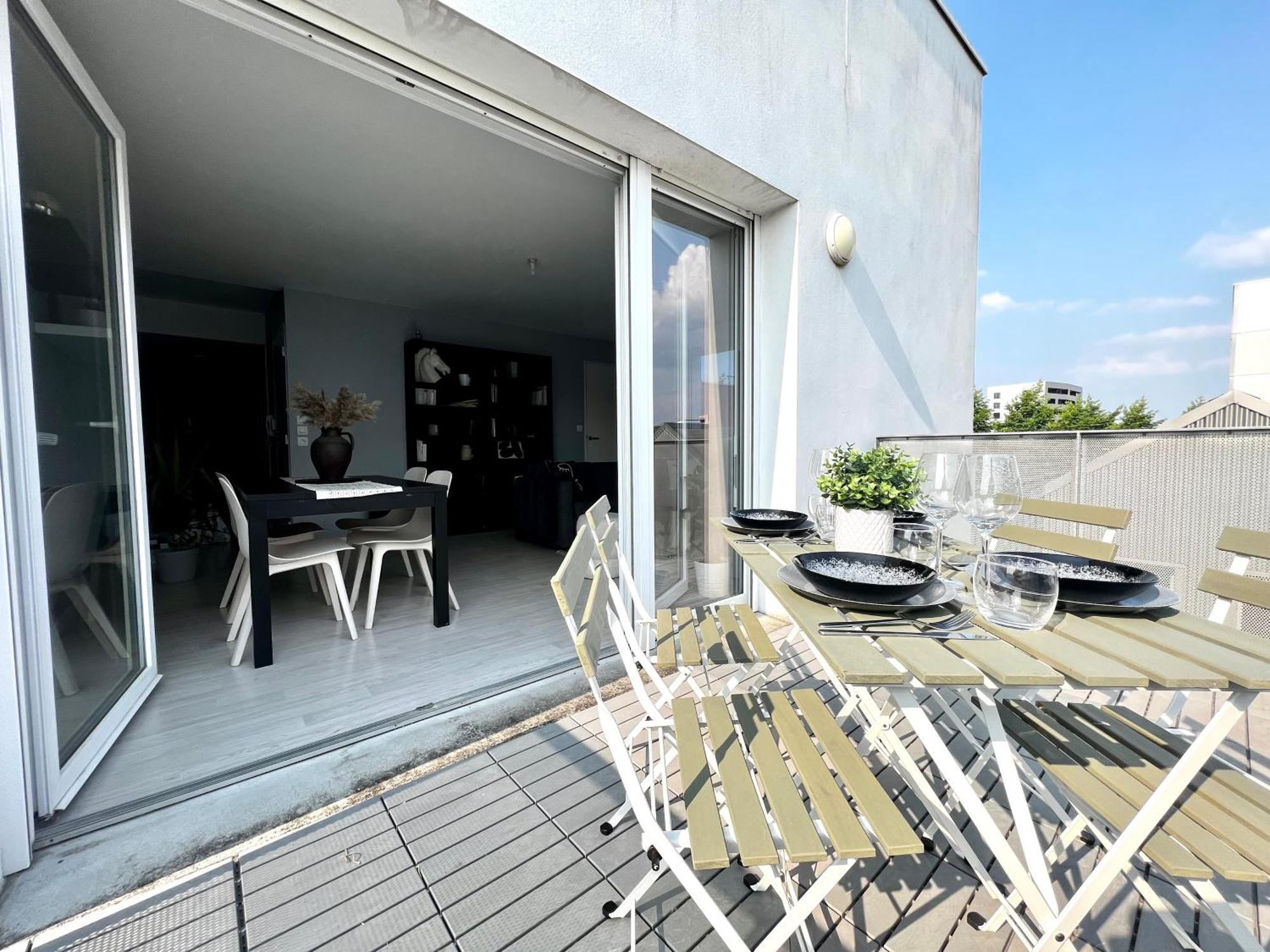 Appartement Le Berthe Morisot, Ouest, Terrasse *